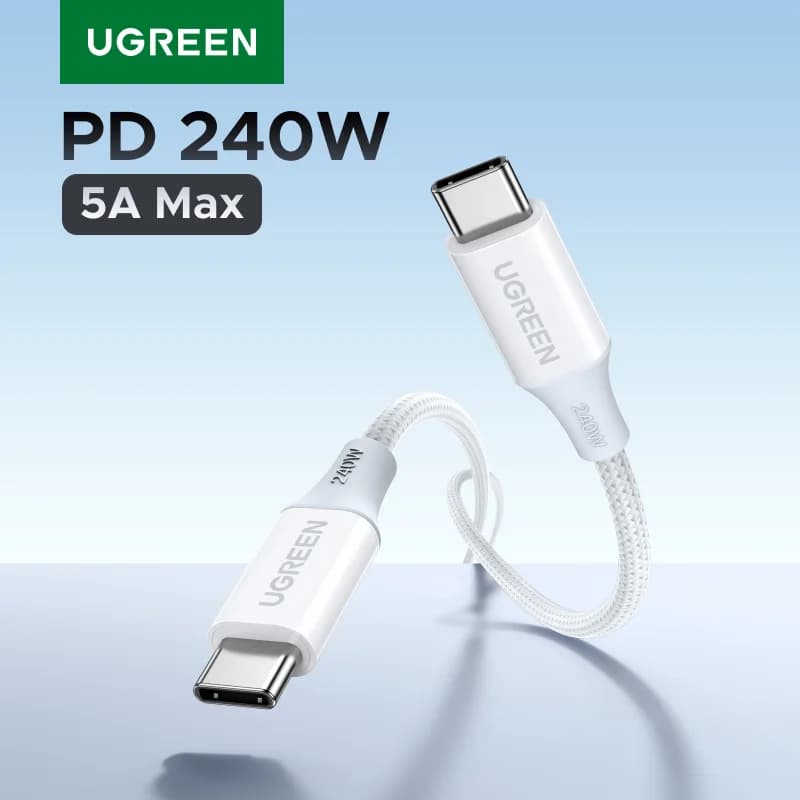 240W USB-C til USB-C hurtigladekabel
