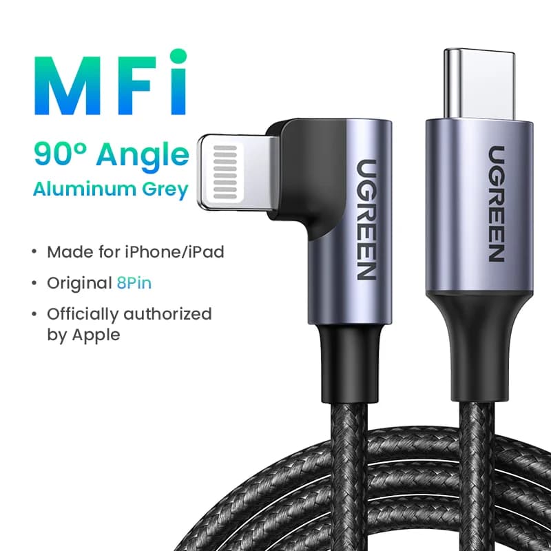 MFi USB-C til Lightning-kabel, PD 20W