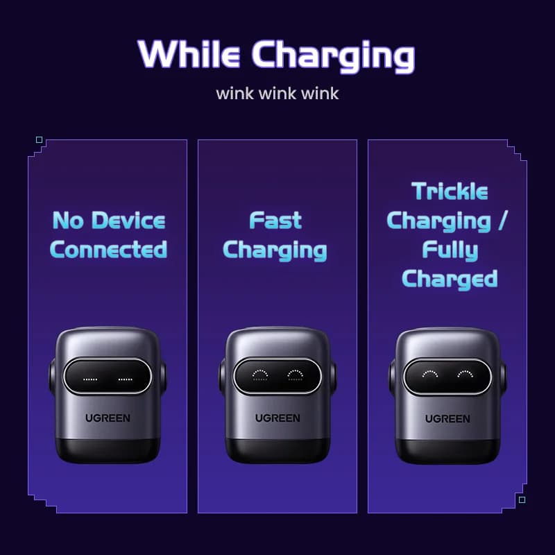 65W GaN USB-C PD-lader, US-plugg