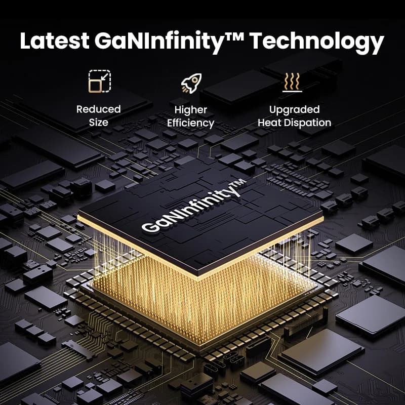 160W GaN USB-C-lader med koreansk kontakt