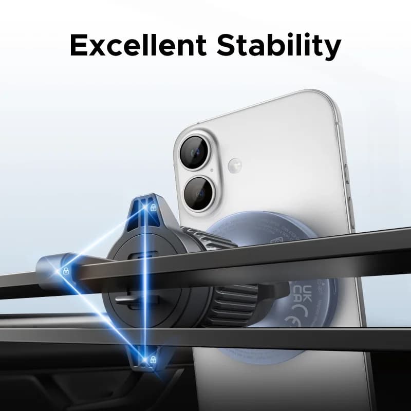 Qi2.2 magnetisk trådløs bil-lader, 25W