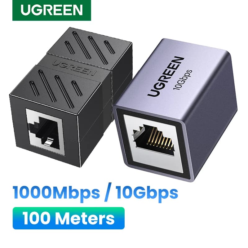 RJ45 Ethernet hunn-hunn-koblingsadapter