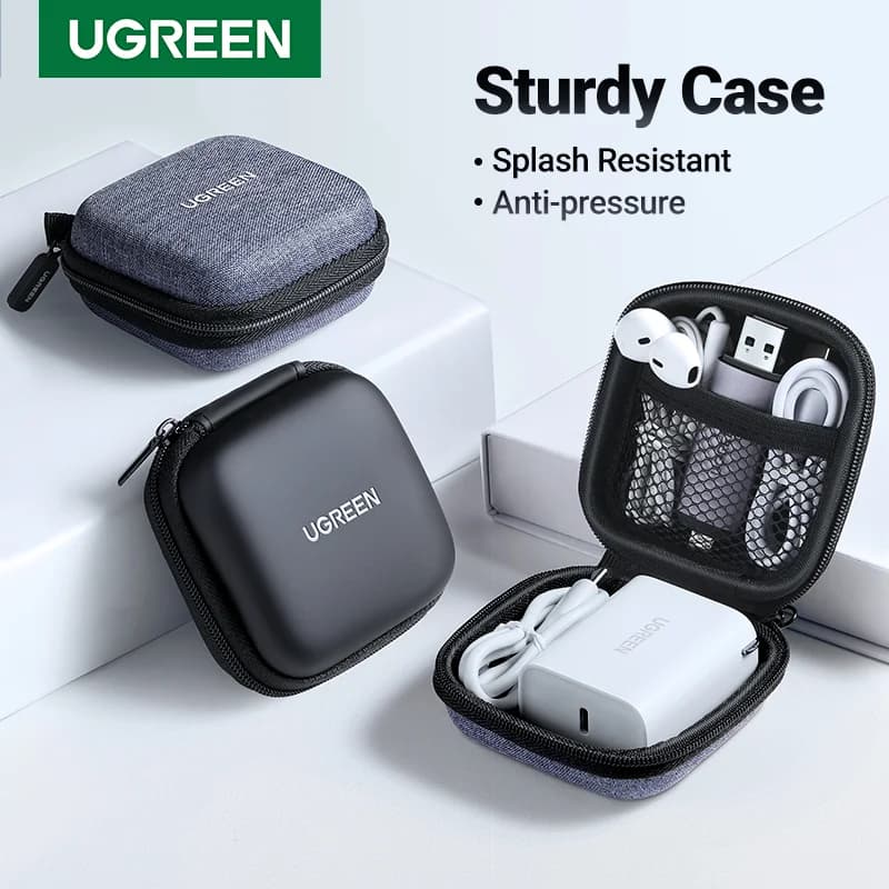 Hardshell etui for øretelefoner
