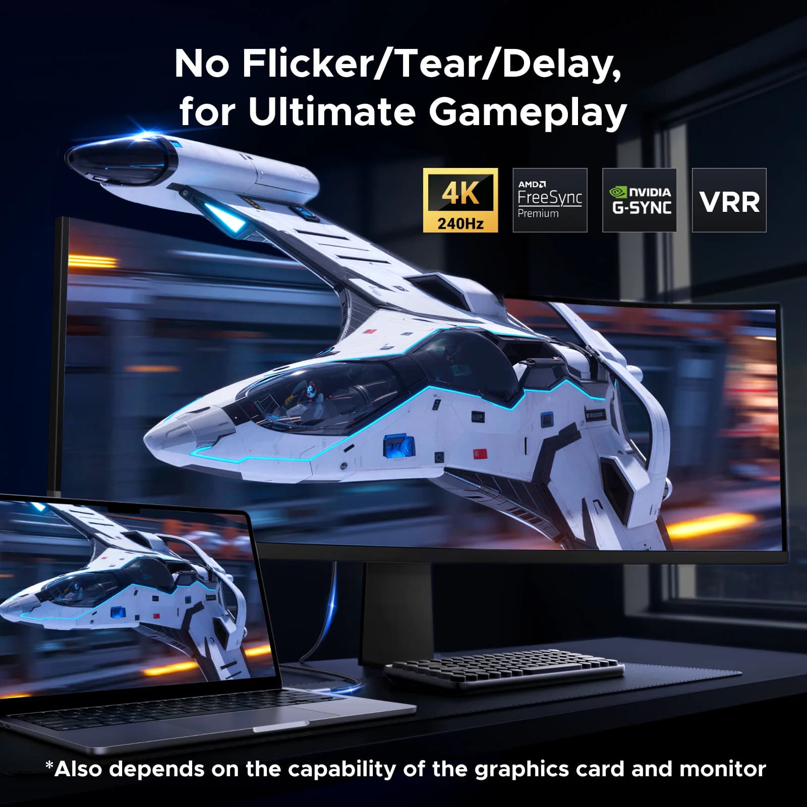 USB-C til DisplayPort 1.4 Kabel 8K Oppløsning