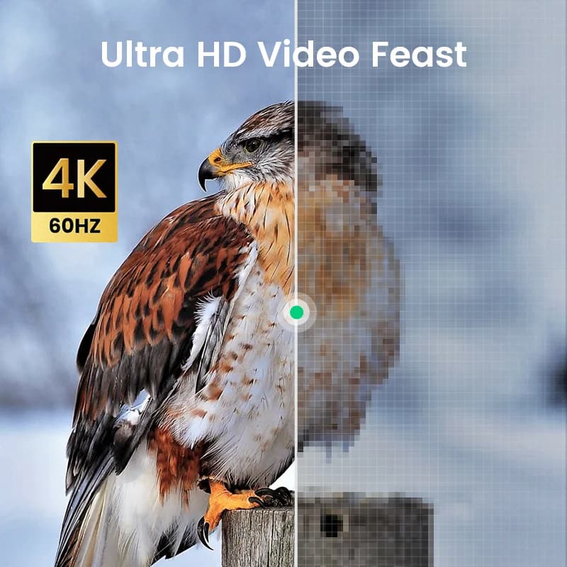 Micro HDMI til HDMI-kabel 4K 60Hz