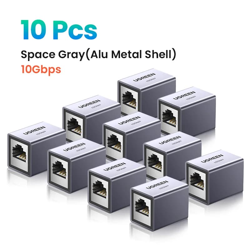 RJ45 nettverksforlenger, 10Gbps