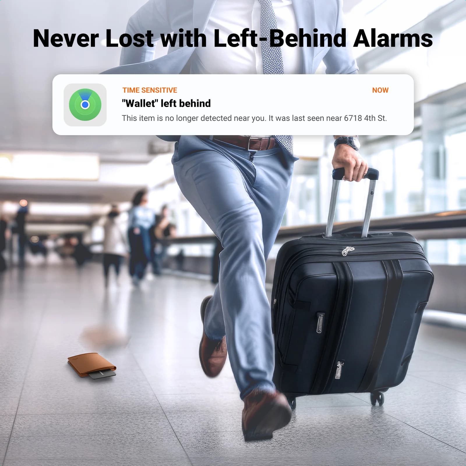 Kortformatert Bluetooth-smarttag for iOS