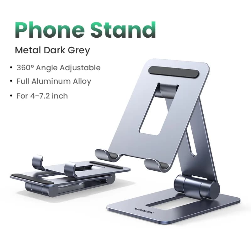 Aluminium stativ for nettbrett og mobil