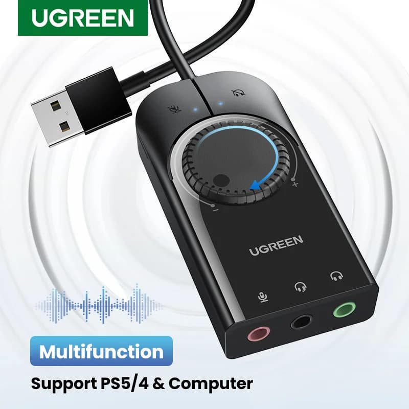 USB ekstern lydkort / Audio-interface