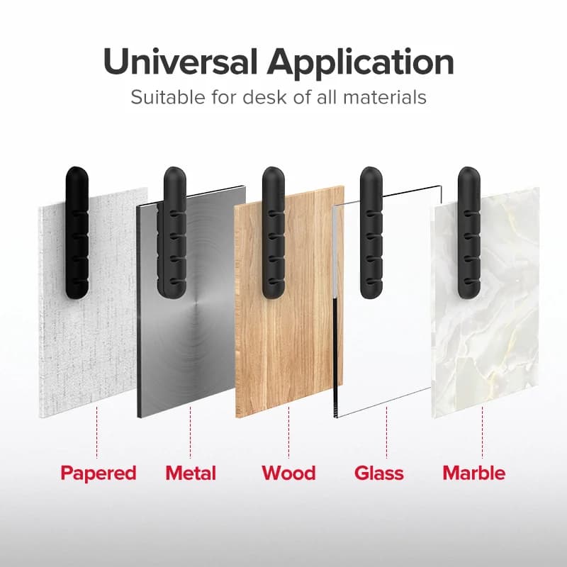 Silikon USB-kabelorganisator klips