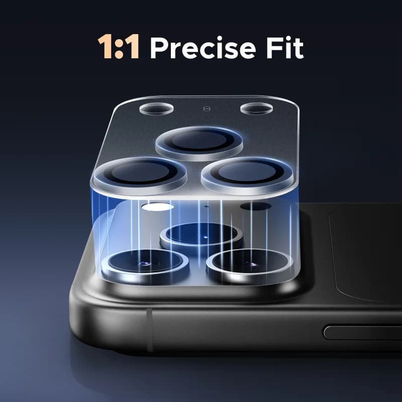 Kameraobjektivbeskyttelse i glass for iPhone 17 Pro Max