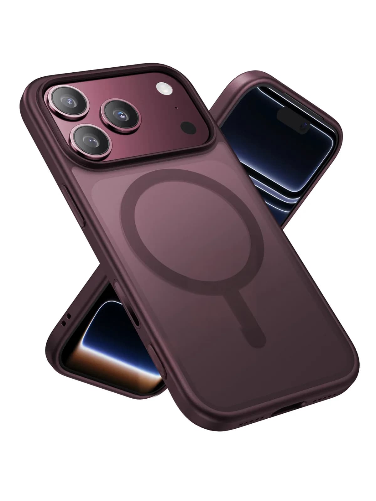 Magnetisk støtdempende TPU-mobildeksel