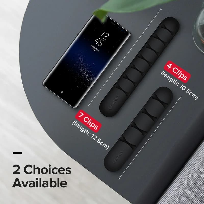Silikon USB-kabelorganisator klips