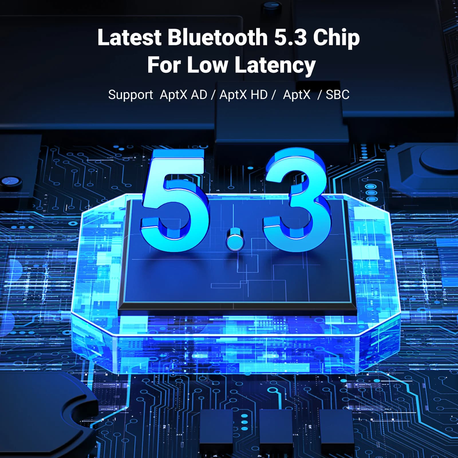 USB Bluetooth 5.3 lydsender og -mottaker