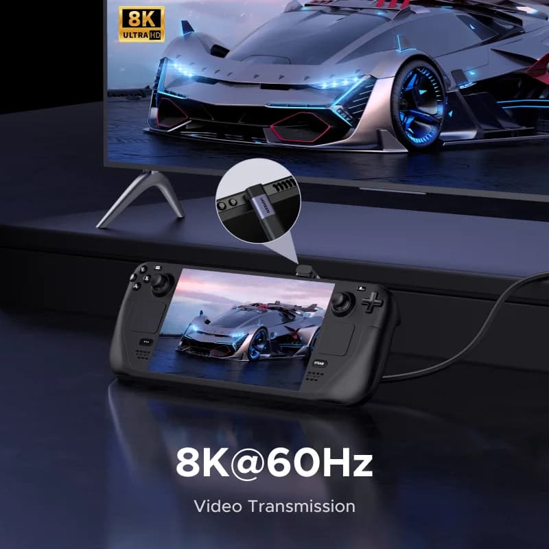 2-pak vinkelret USB-C til USB-C adapter